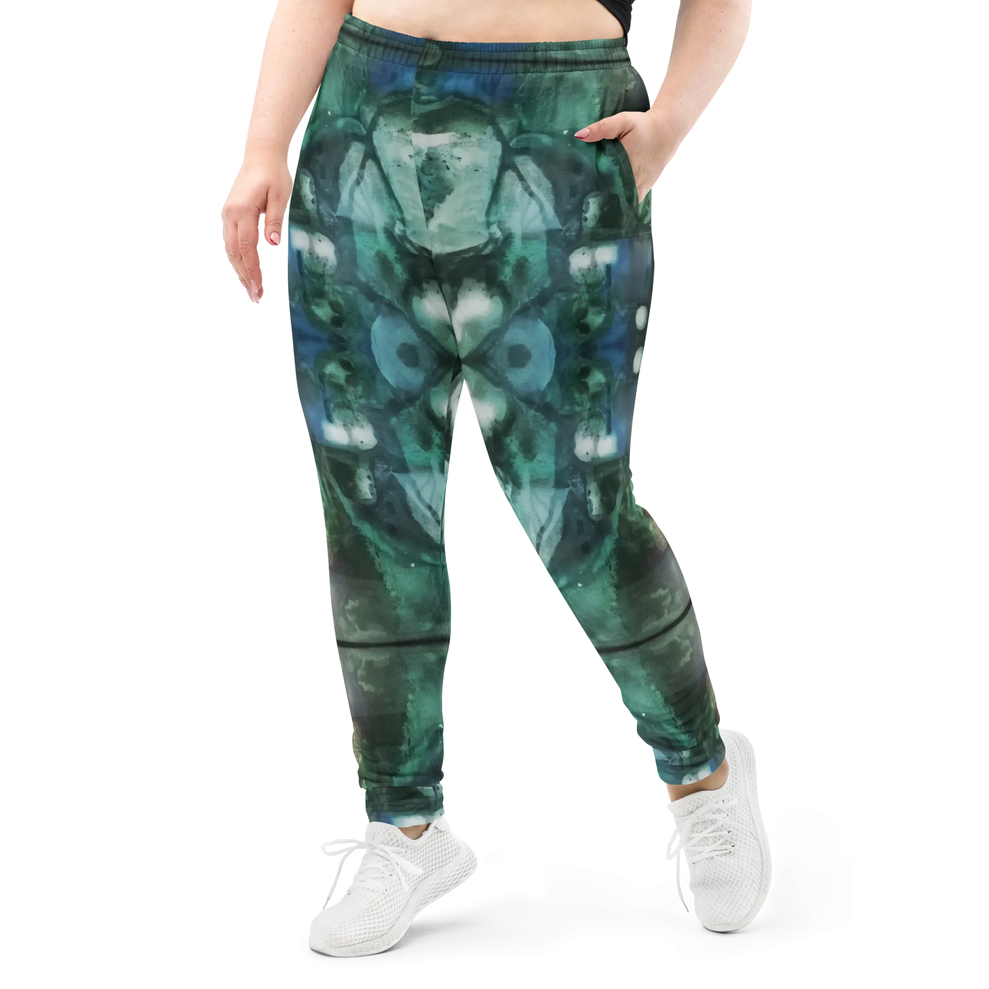 women's jogger, topography