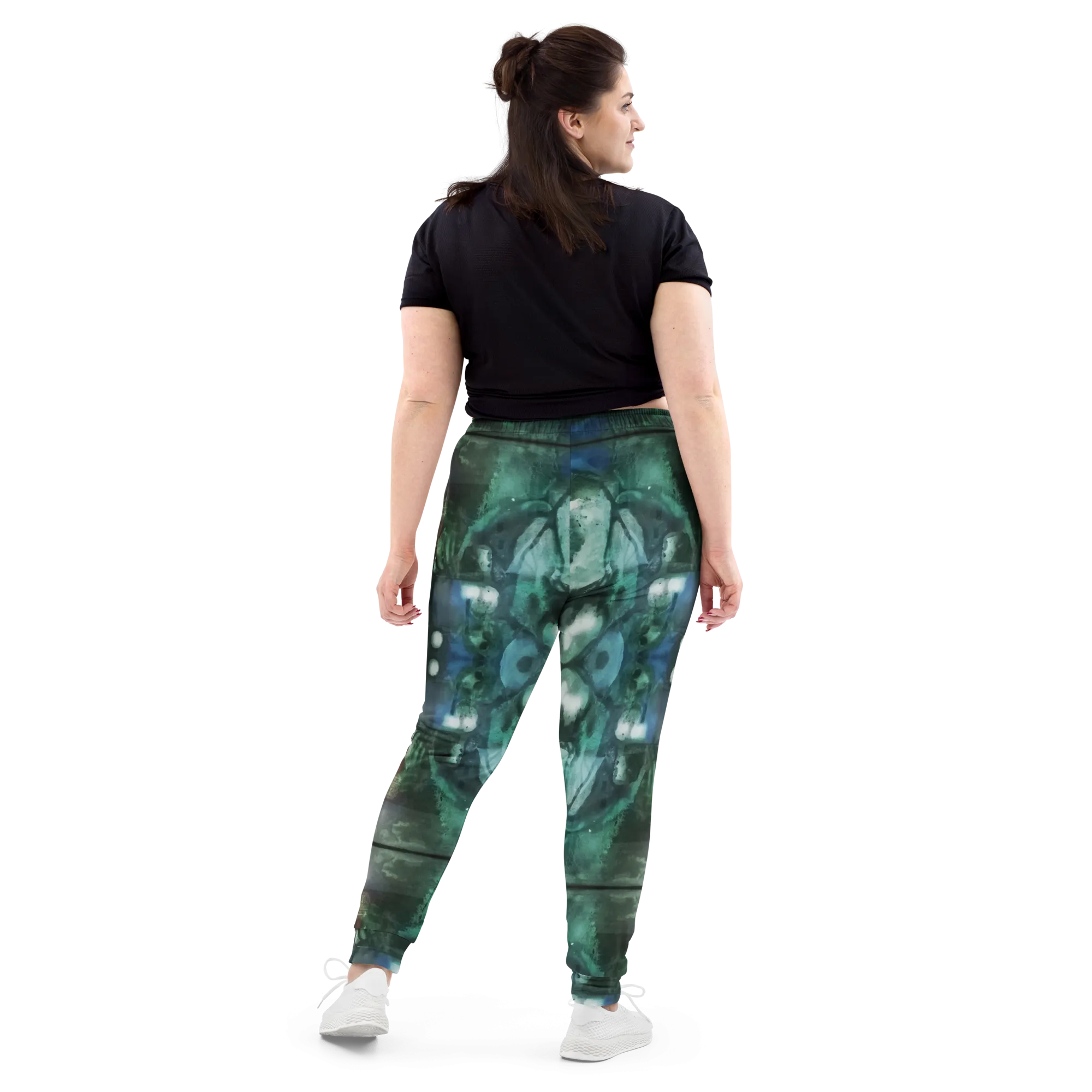 women's jogger, topography